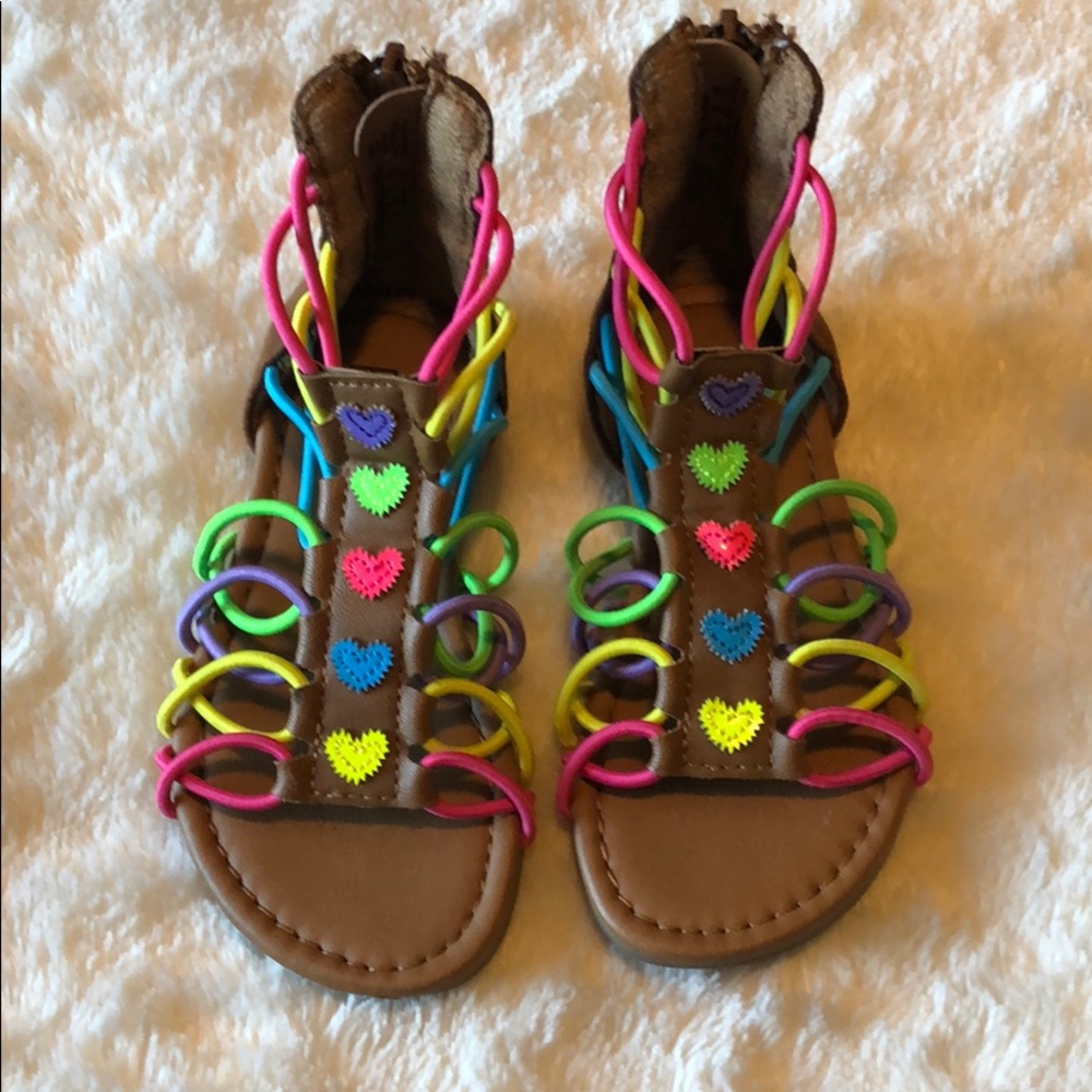 Adorable Toddler Girl Sandals Size 8
